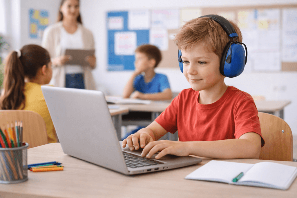 système avec garçon Letel