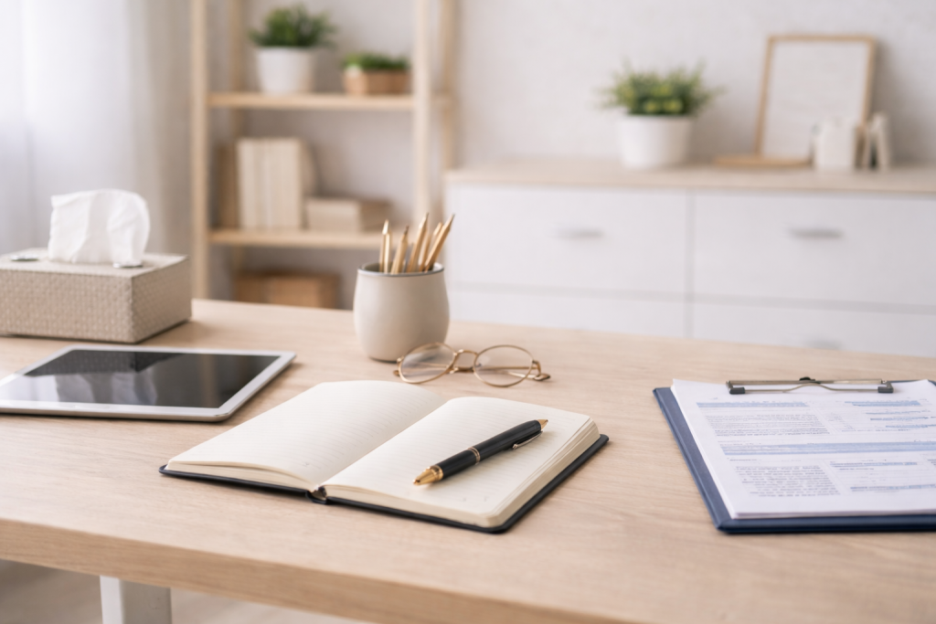 Prendre rendez-vous par téléphone.